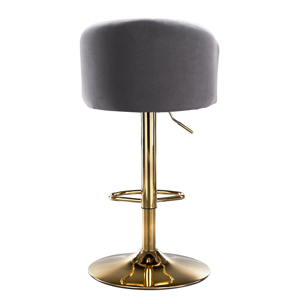 Modern Adjustable Bar Stools with Back – 360° Swivel, Height Adjustable