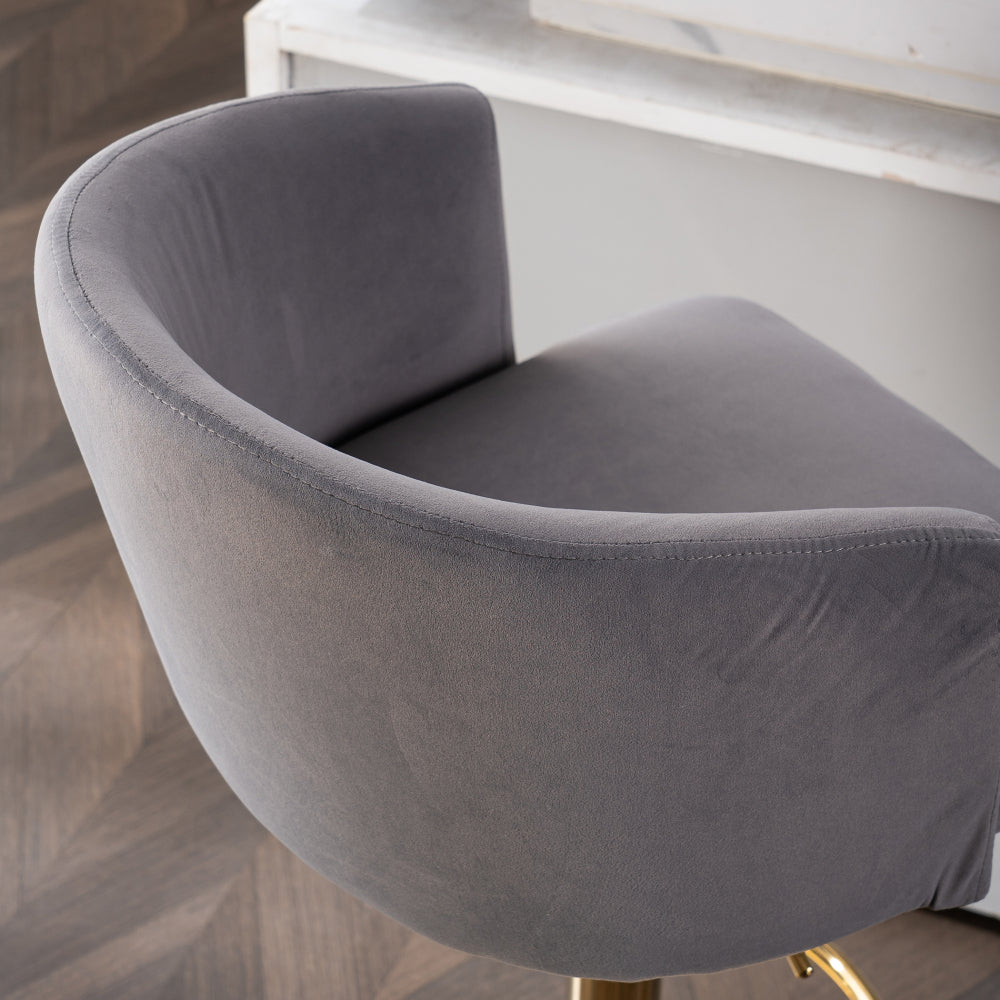 Modern Adjustable Bar Stools with Back – 360° Swivel, Height Adjustable